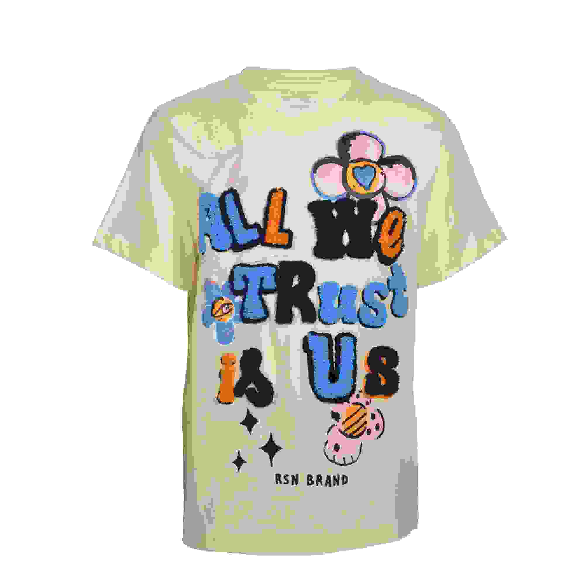 Reason Shrooms Big Girls' Cream Tee